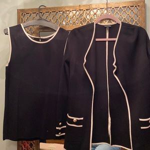 COPY - Talbots cardigan set small